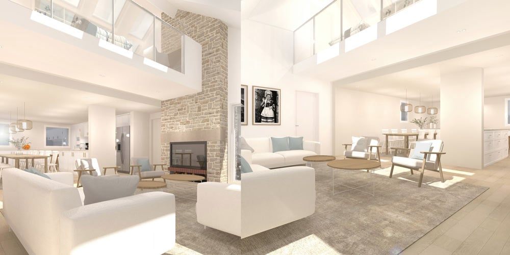 Rénovation complète d’une maison - Finistère Architecture - maison de vacances, famille - Pays d'Iroise